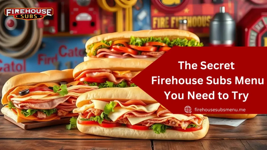 Firehouse Subs Menu