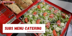 Subs Menu Catering