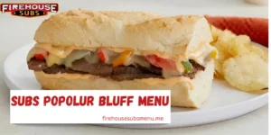 Subs Popolur Bluff Menu