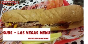 Subs - Las Vegas Menu