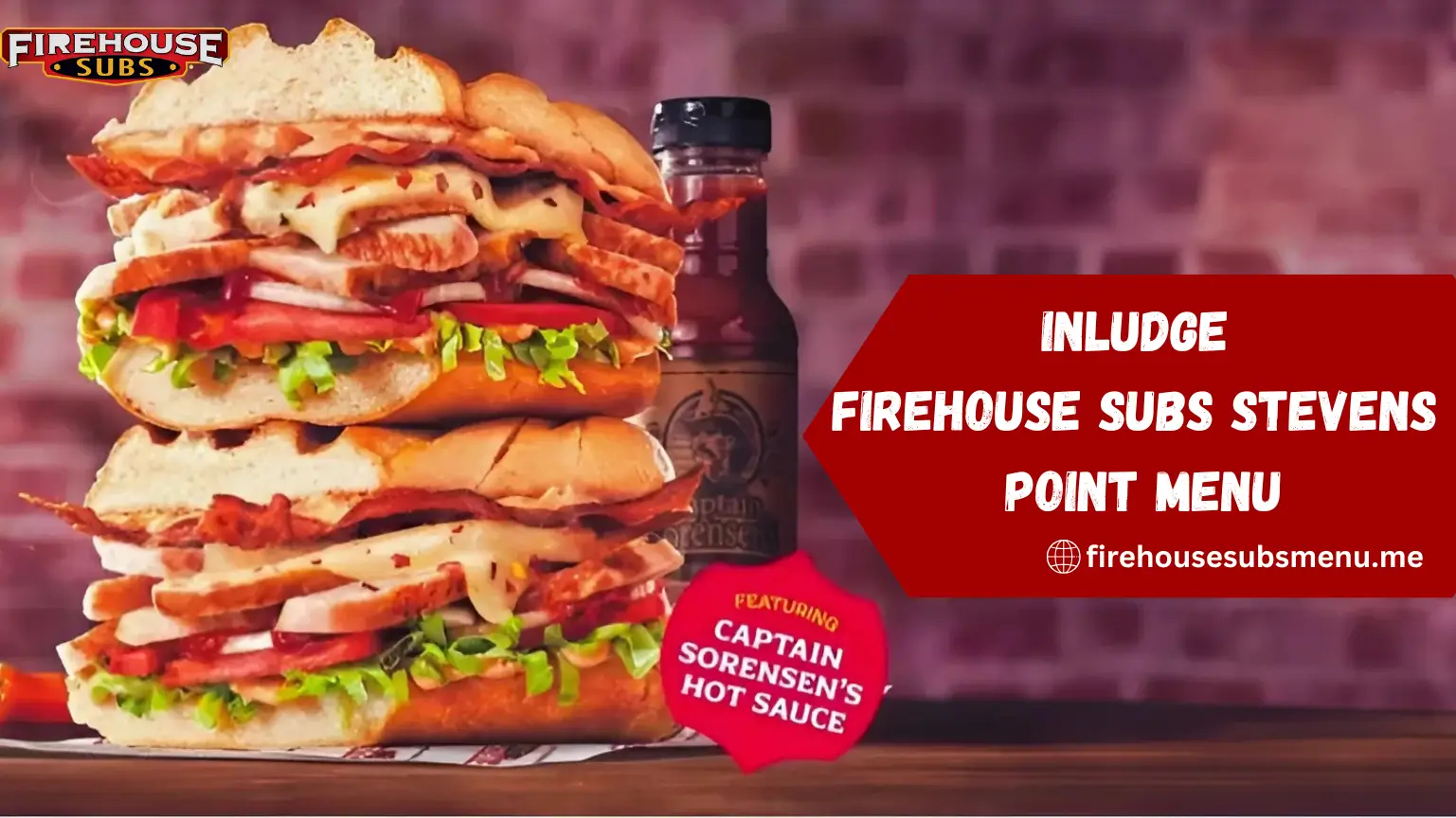 firehouse subs stevens point menu