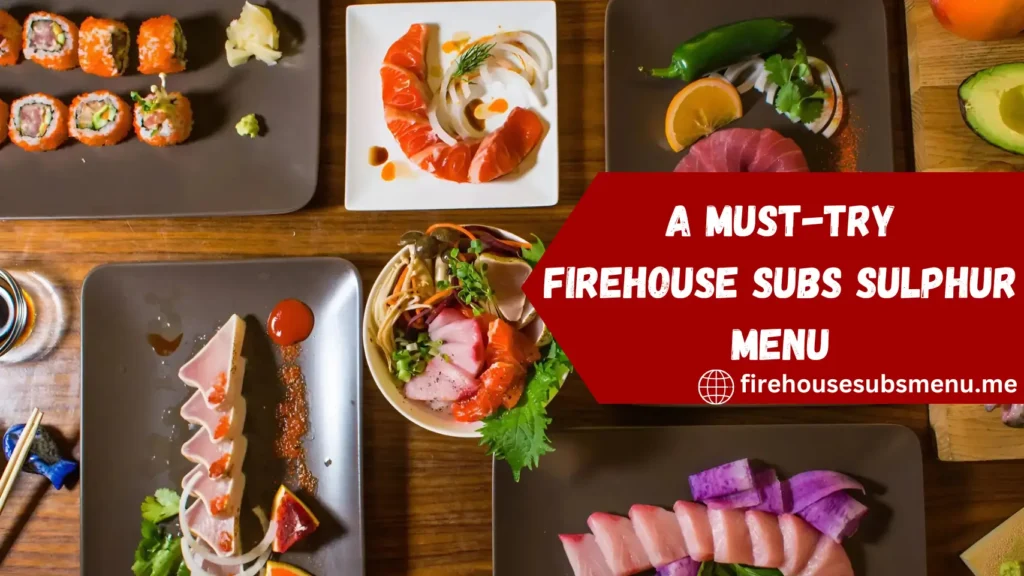 firehouse subs sulphur menu