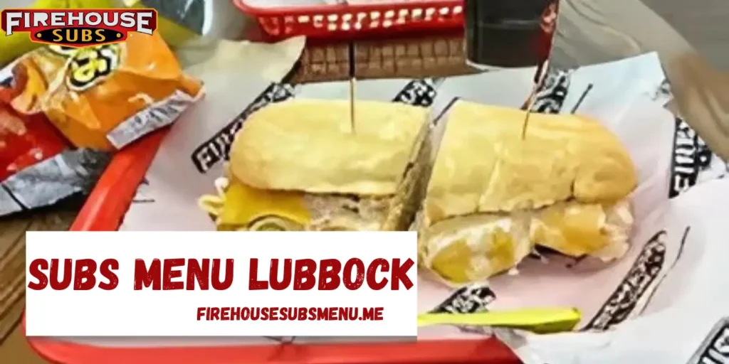 subs menu lubbock